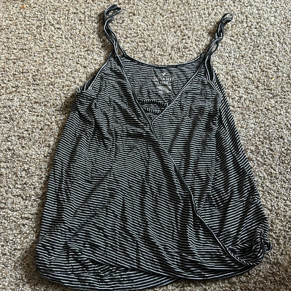 Striped American Eagle tank